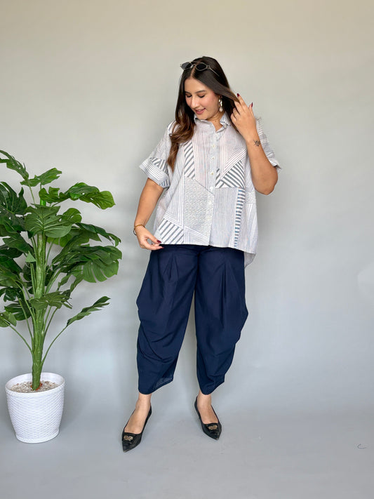 Printed Shirt With Stylish Pants