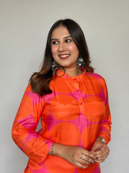 Orange And Pink Fusion Cord Set