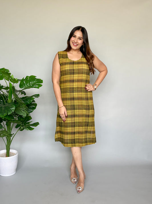 Green Dress with Jacket