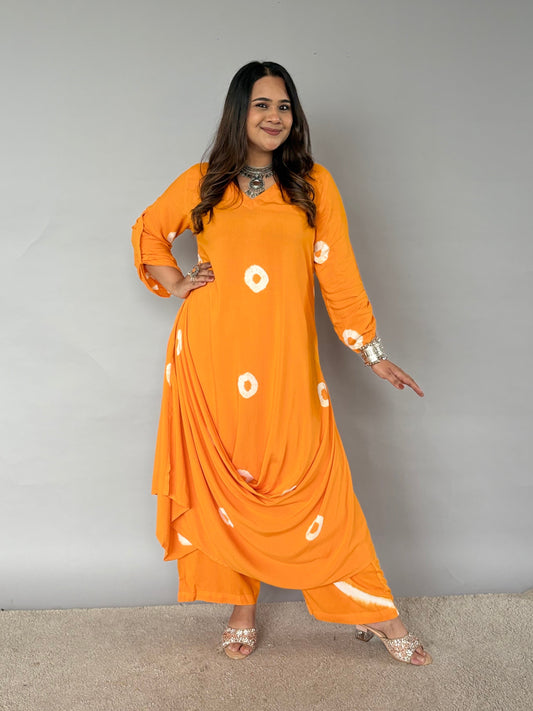 Bright Orange Drape Cord Set
