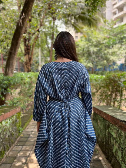 Blue Printed Co-ord Set